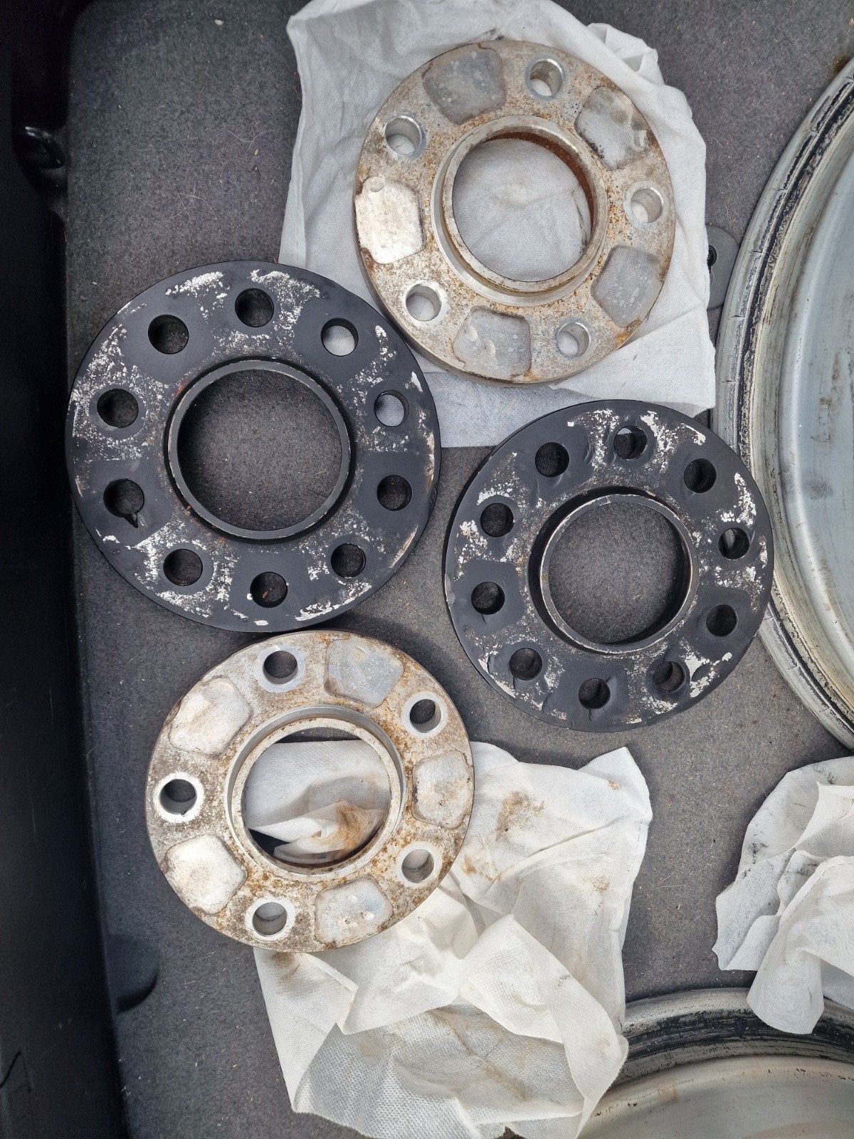Bmw E39 velg spacers, Ophalen of Verzenden, Gebruikt, BMW
