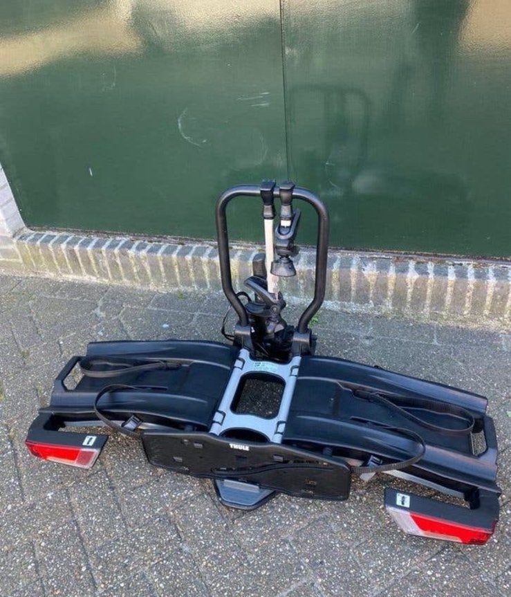 Thule Easyfold 933 inklapbare fietsendrager e-bikes, Auto diversen, Ophalen of Verzenden, Zo goed als nieuw, Trekhaakdrager