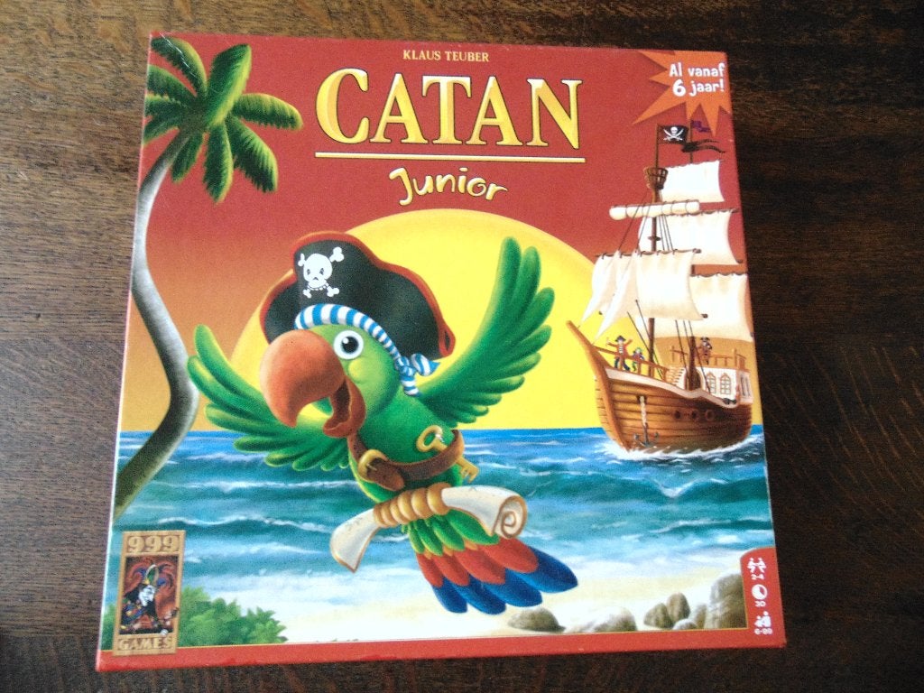 Catan Junior Spel van 999  Games, Een of twee spelers, Ophalen of Verzenden, Zo goed als nieuw, 999 Games