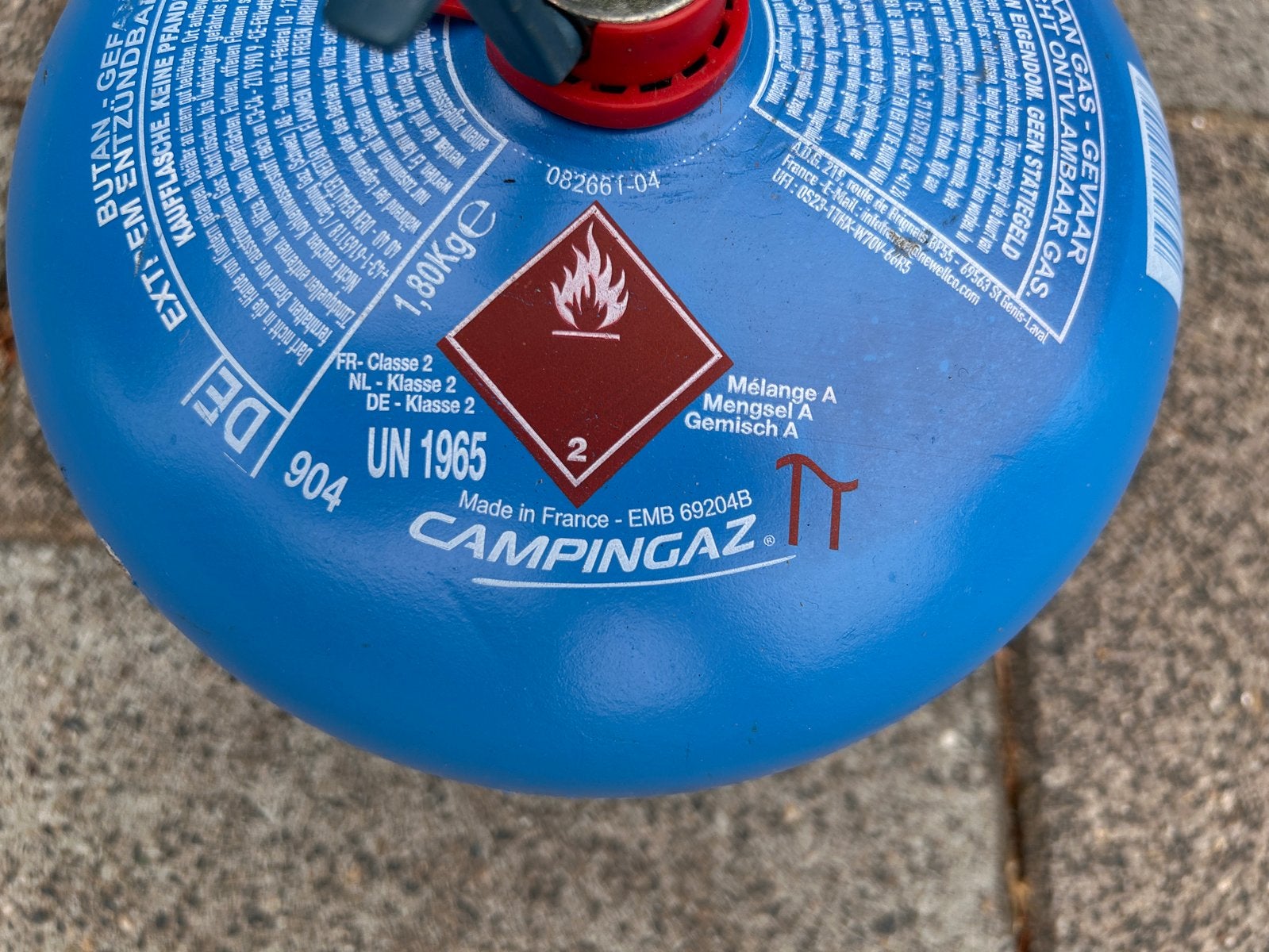 Campingaz 904 gasfles 1,8 kg - helemaal nieuw, Ophalen, Nieuw