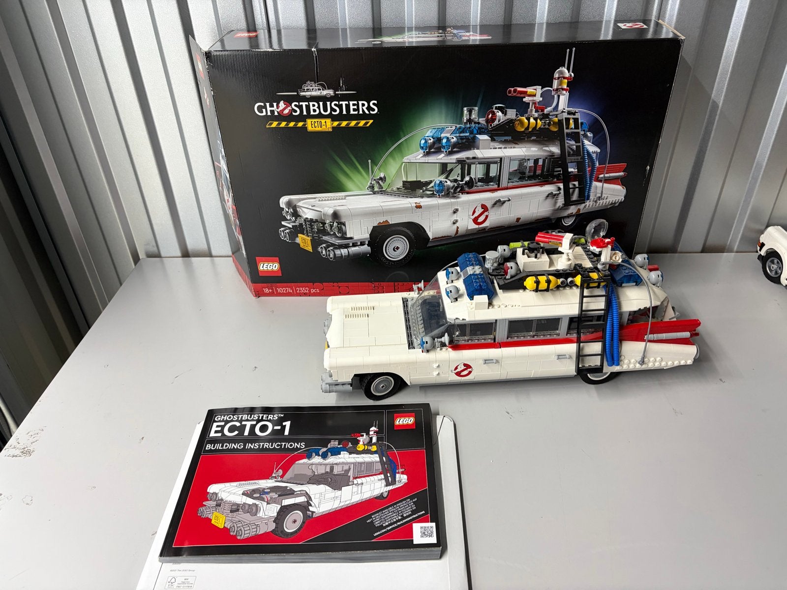Lego Ghostbusters Ecto-1 (10274) - Zo goed als nieuw, Overige thema's, Lego, Ophalen of Verzenden, Zo goed als nieuw