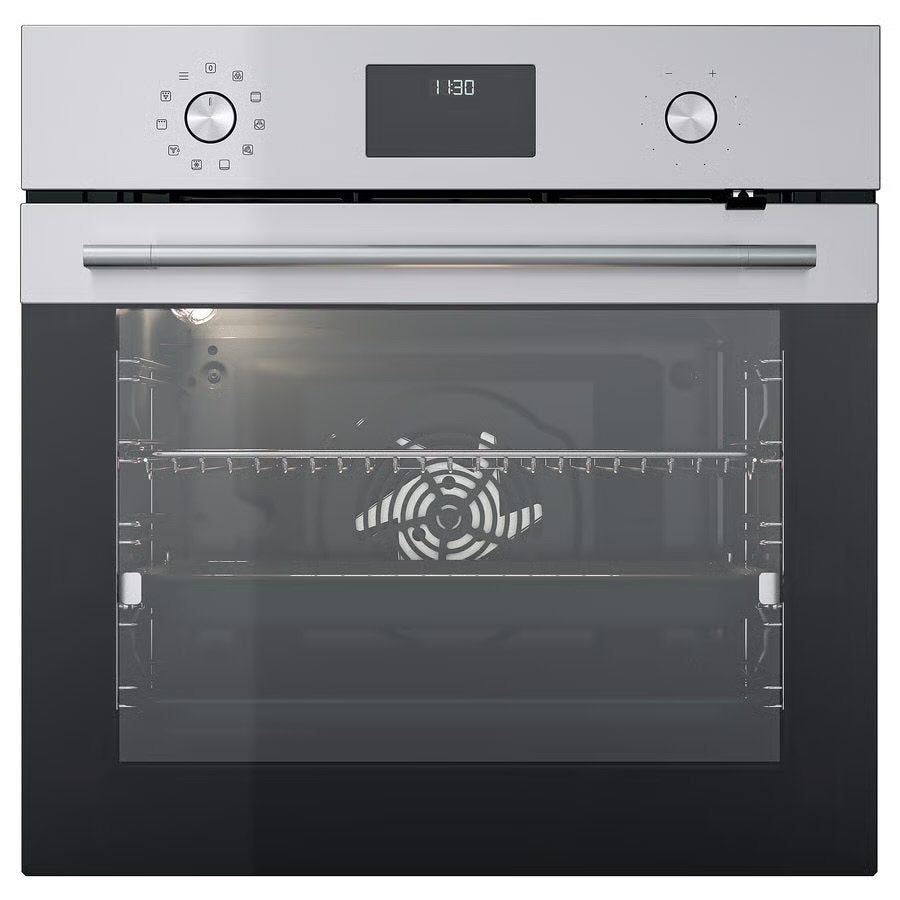 IKEA frillesbo Heteluchtoven - Inbouw, Zilver, Witgoed en Apparatuur, Ovens, Ophalen, Inbouw, 55 tot 60 cm, 45 tot 60 cm