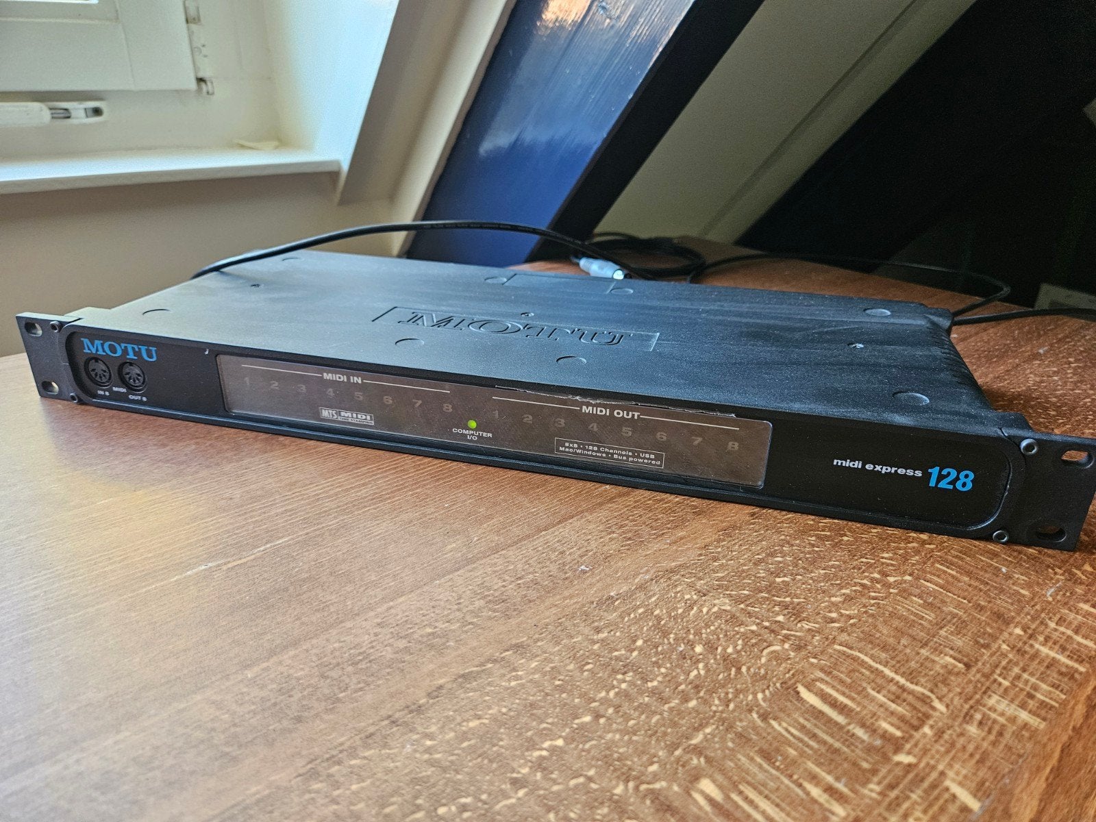 MOTU MIDI Express 128 - MIDI Interface, Ophalen of Verzenden, Zo goed als nieuw