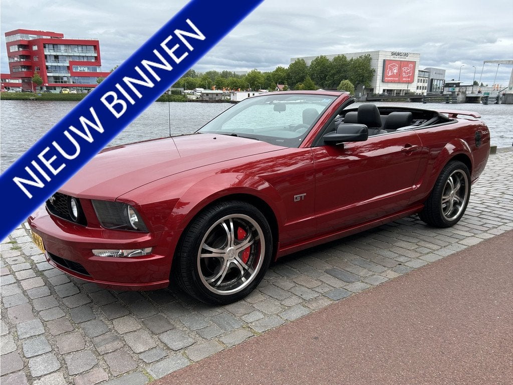 Ford USA Mustang 4.6 V8 GT Automaat Leder Airco (bj 2008), Auto's, Ford Usa, Bedrijf, Te koop, Mustang, ABS, Airbags, Airconditioning