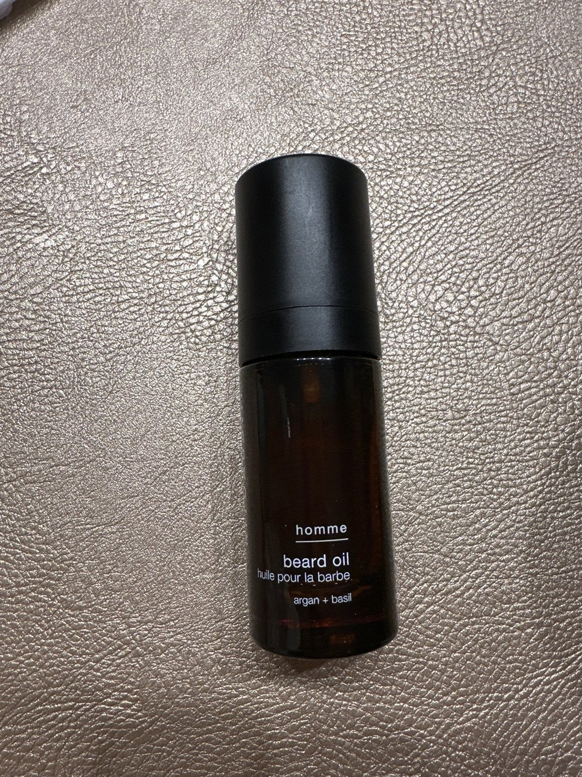 Homme Baardolie Argan + Basilicum 30ml, Ophalen of Verzenden, Nieuw, Overige typen
