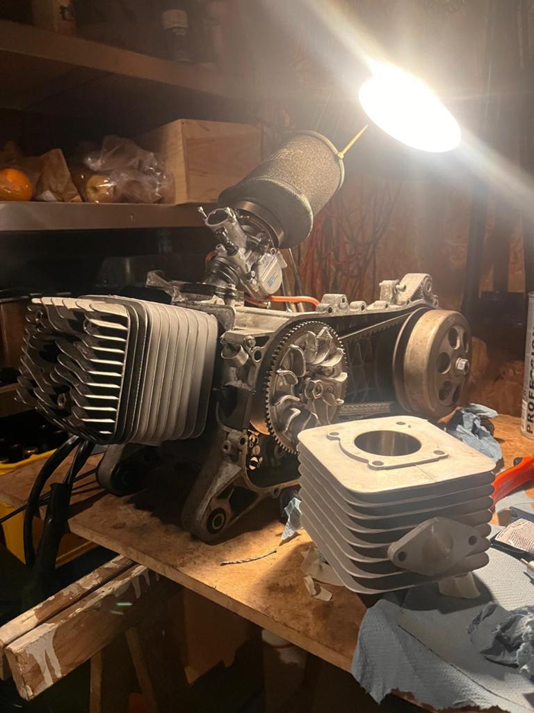 125cc skipper blok met sm02, Ophalen of Verzenden, Nieuw
