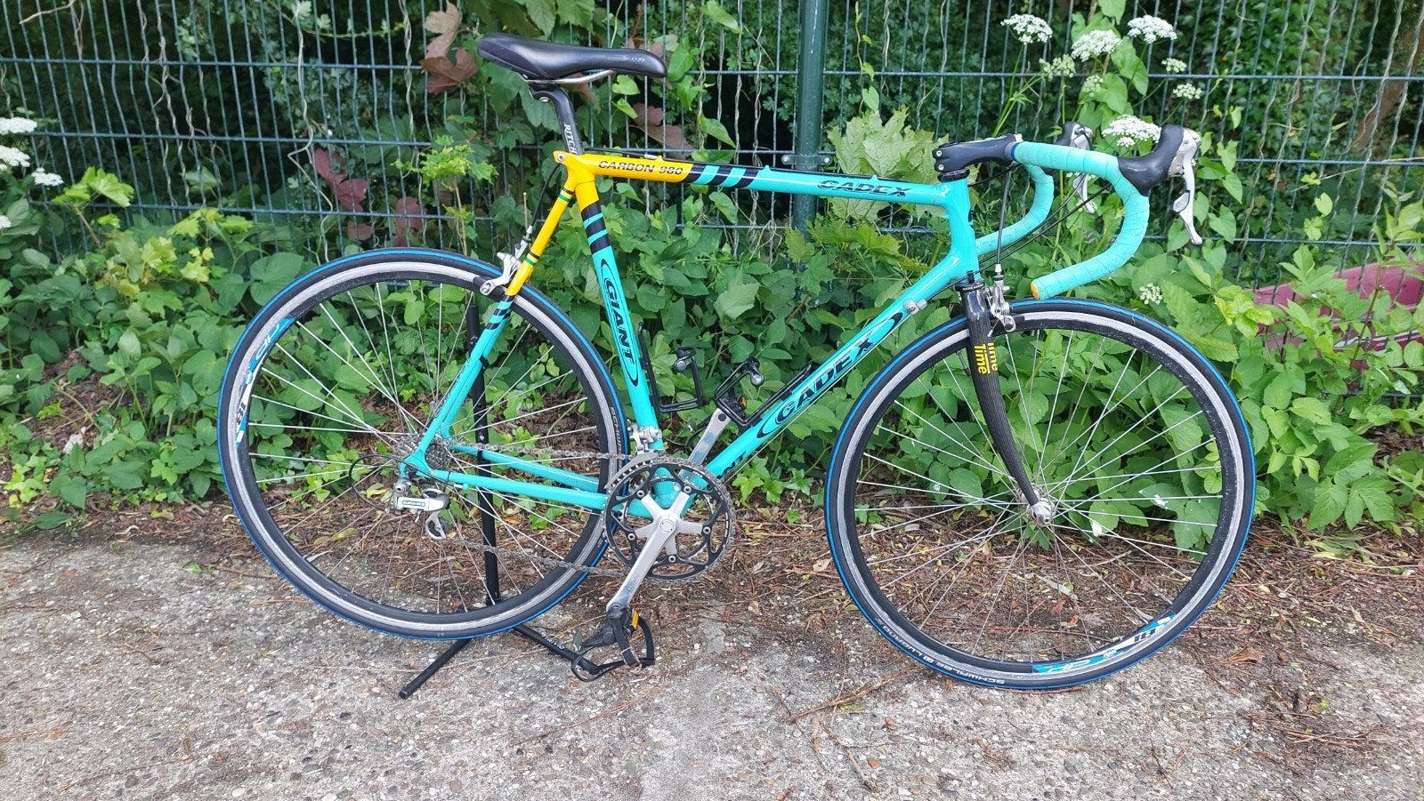 mooie Giant racefiets met Dura-Ace onderdelen, Ophalen