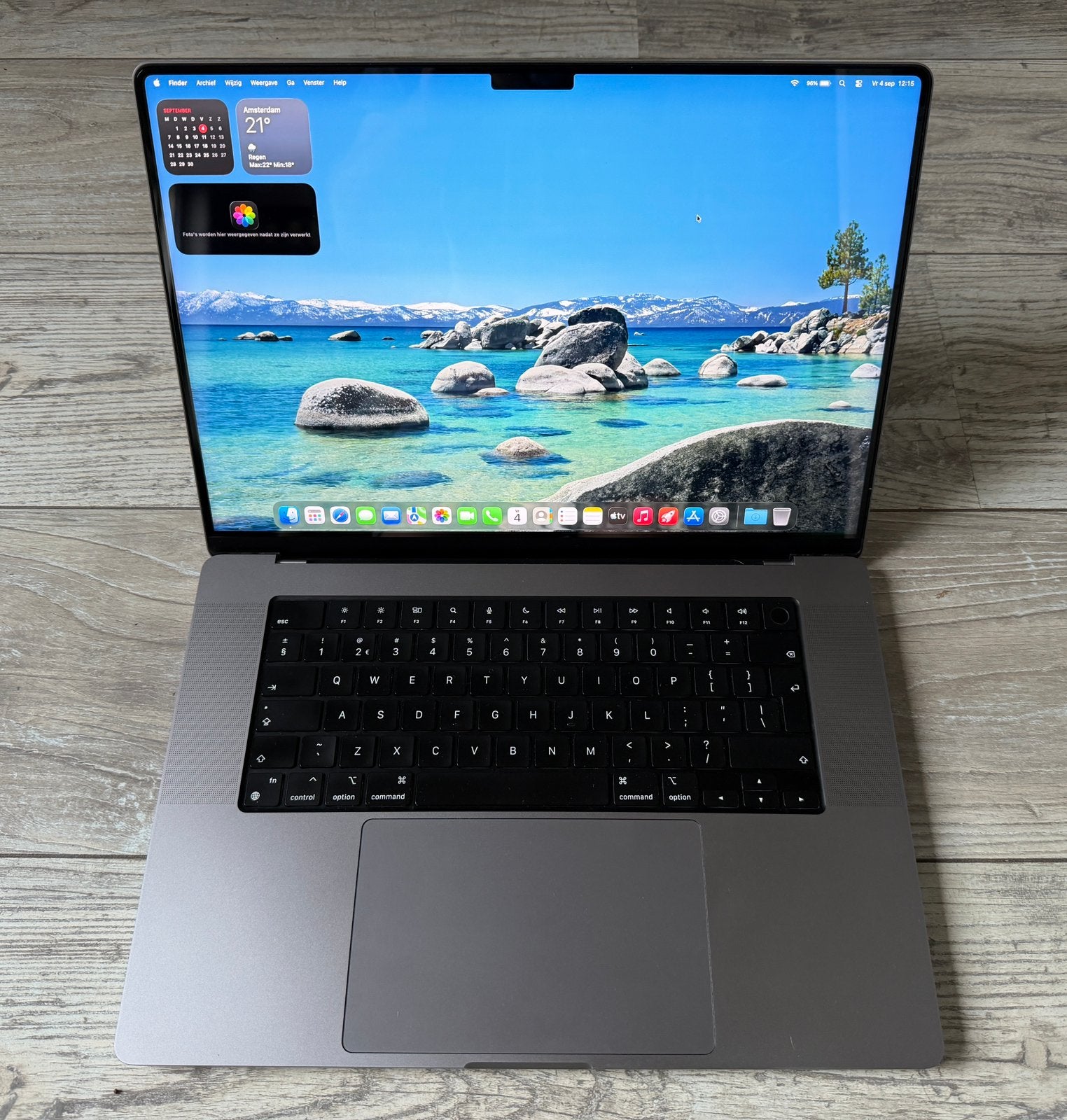 MacBook PRO 16 - M1 Pro - 16gb ram - 512gb opslag - 92% accu, Computers en Software, Apple Macbooks, MacBook Pro, Gebruikt, Qwerty