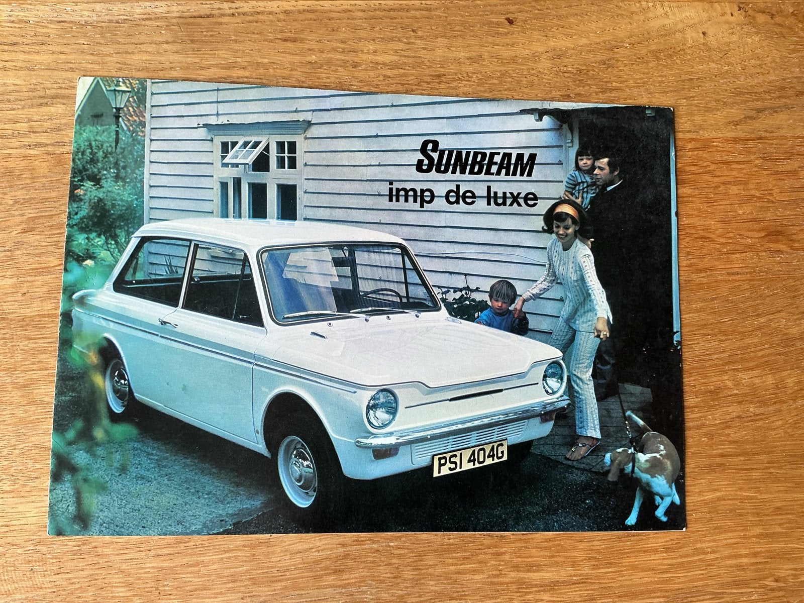 Sunbeam Imp de Luxe - Originele Autobrochure uit 1968, Ophalen of Verzenden, Gelezen, Overige merken