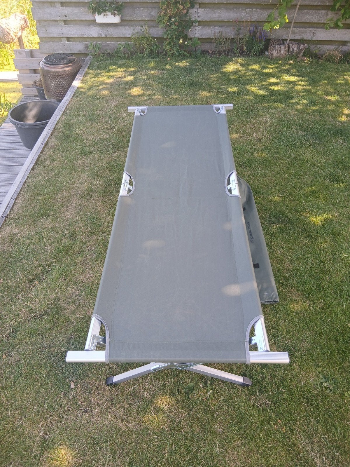 Highlander veldbed - Comfortabel en compact, Caravans en Kamperen, Kampeeraccessoires, Ophalen of Verzenden