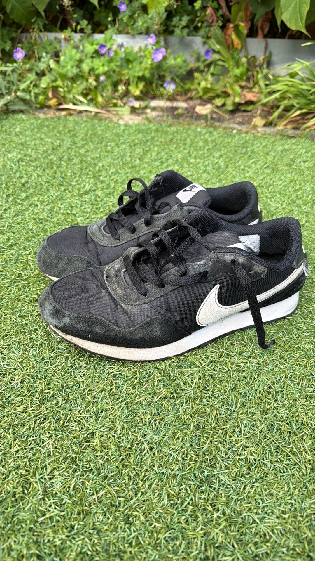 Nike schoenen maat 40, Ophalen, Zwart, Sneakers of Gympen, Gedragen