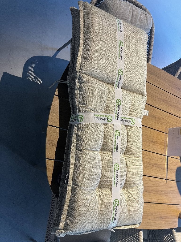 Kussen hoge rug ca.123x50cm Outdoor Richmond moss 2 stuks, Ophalen, Nieuw