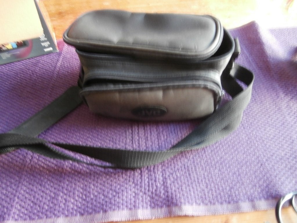 fototas JVC grijs zw tas vakken schoudertas video fotocamera, Overige merken, Gebruikt, Ophalen of Verzenden, Opbergvakken