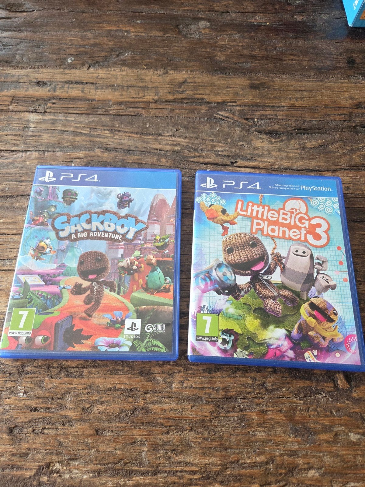 PS4 games: Sackboy A Big Adventure & LittleBigPlanet 3, Avontuur en Actie, 1 speler, Eén computer, Ophalen of Verzenden