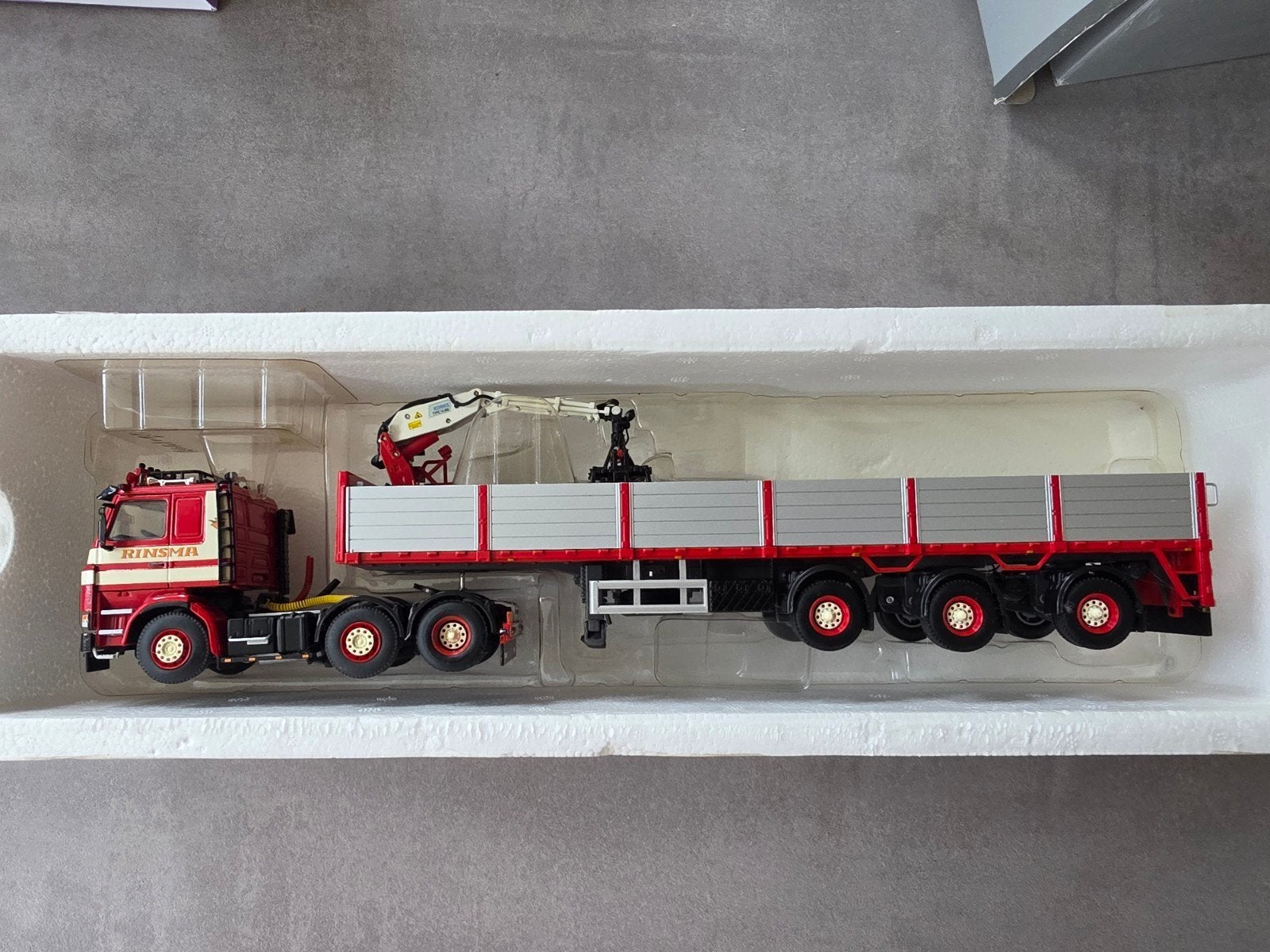WSI Scania Rinsma Franeker modeltruck, Overige merken, 1:32 tot 1:50, Ophalen of Verzenden, Zo goed als nieuw