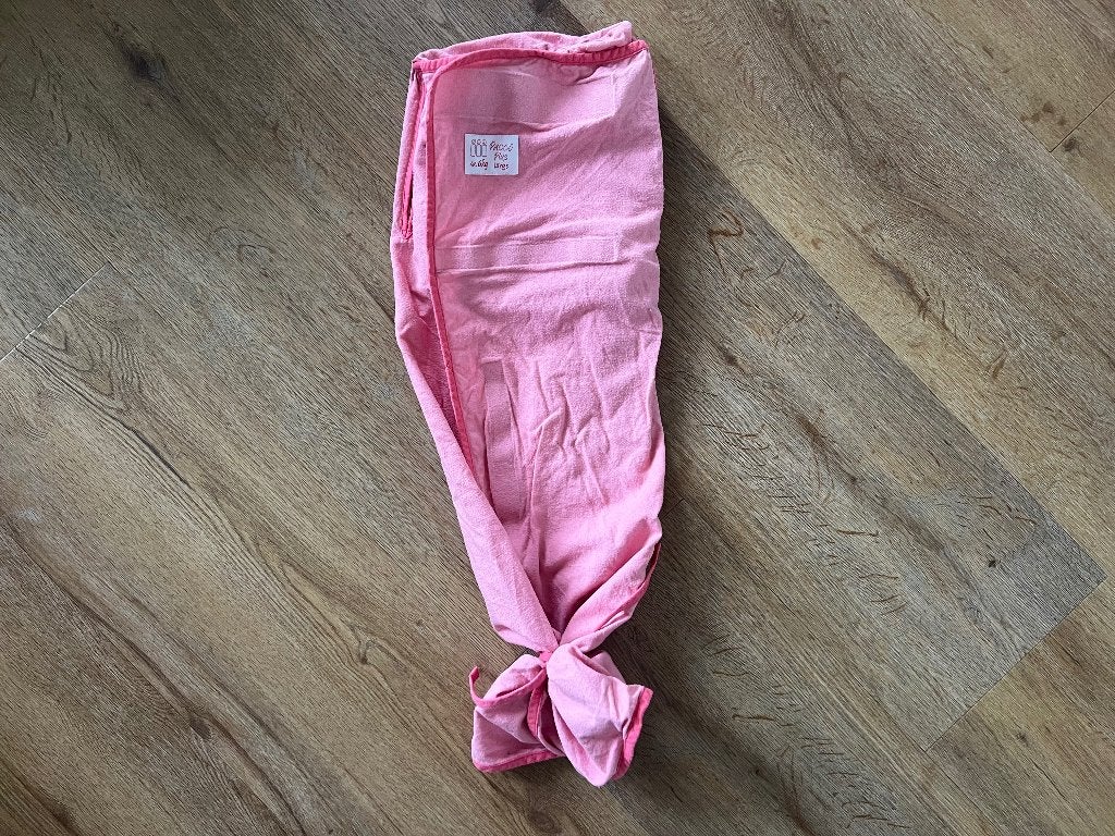 Inbakerdoek pacco plus afbouwdoek roze, Kinderen en Baby's, Ophalen of Verzenden, Zo goed als nieuw, Meisje