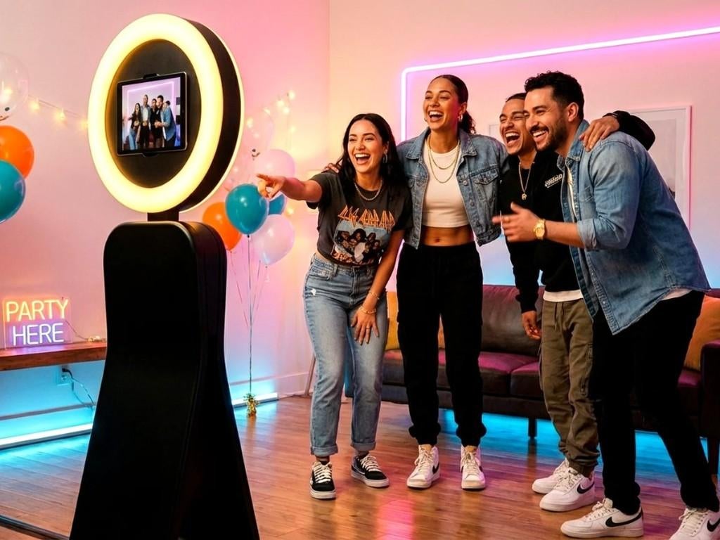 Photobooth + DJ huren | vanaf € 199 | Randstad, Ophalen, Zo goed als nieuw, Overige