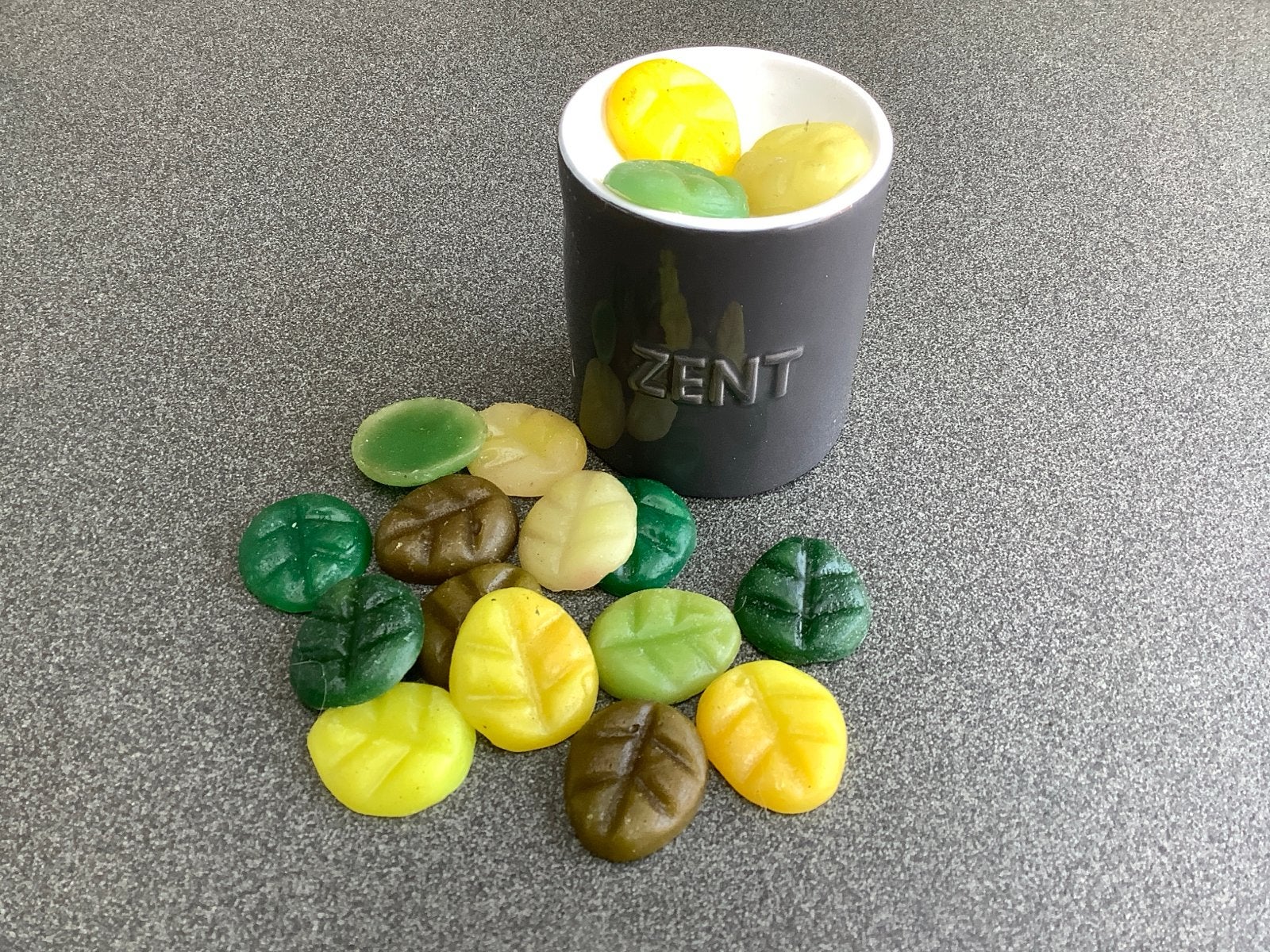 Zent Geurbrander met Waxmelts (bladvorm), Geurverspreider, Overige merken, Ophalen of Verzenden, Zo goed als nieuw