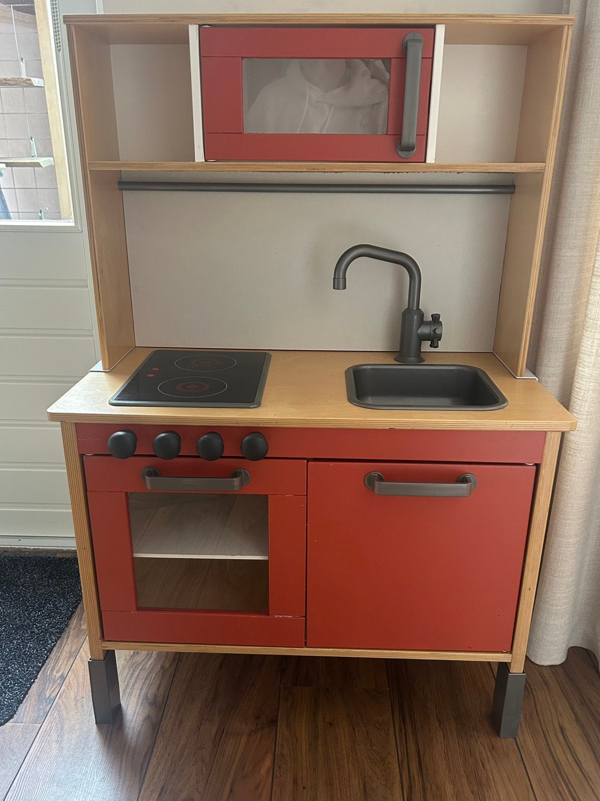 Ikea keukentje met keukenspullen, Ophalen, Gebruikt, Hout, Speelkeuken