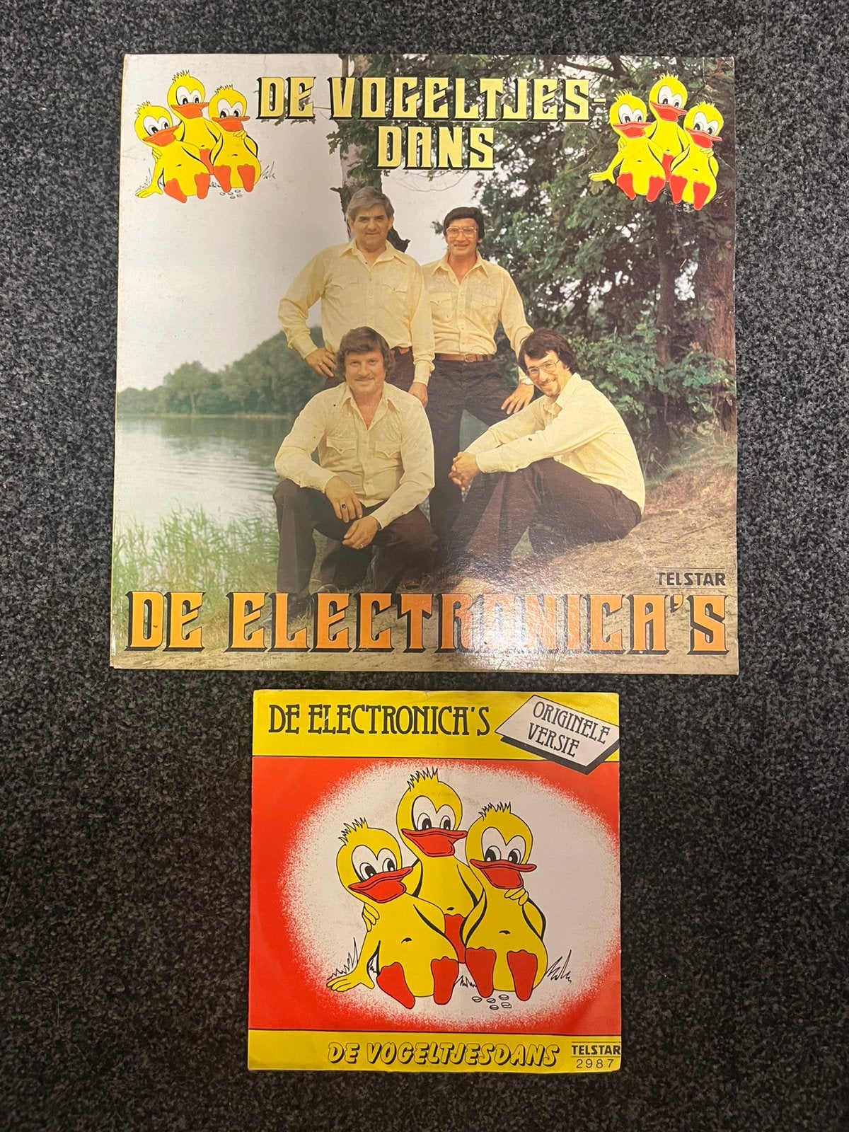Set van 2 vinyl De Electronicas - De vogeltjesdans (LP + EP), Cd's en Dvd's, LP, Gebruikt, 10 inch, Originele persing