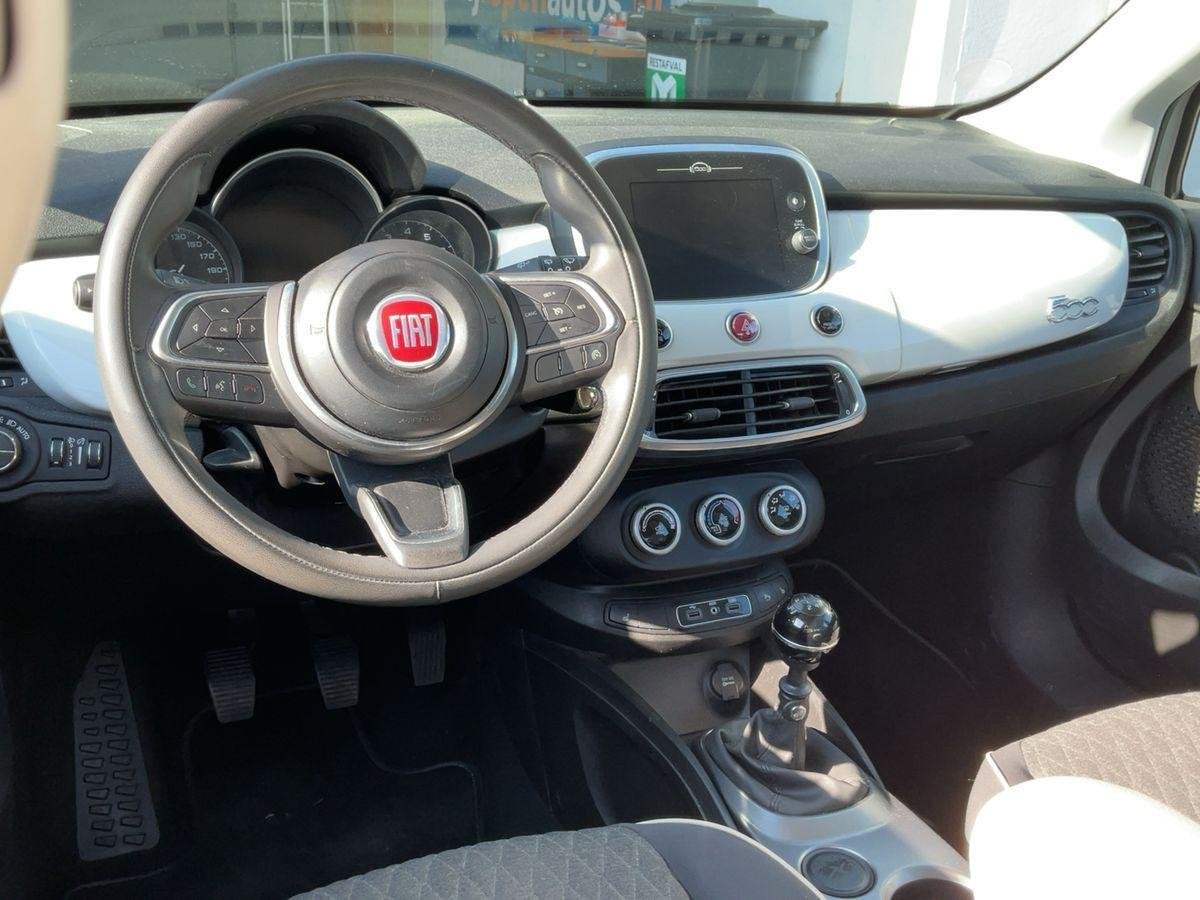 Fiat 500 X Cross 1.0 GSE City Cross Opening Ed. Navi/Trekh., Voorwielaandrijving, Gebruikt, Met garantie (alle), Wit