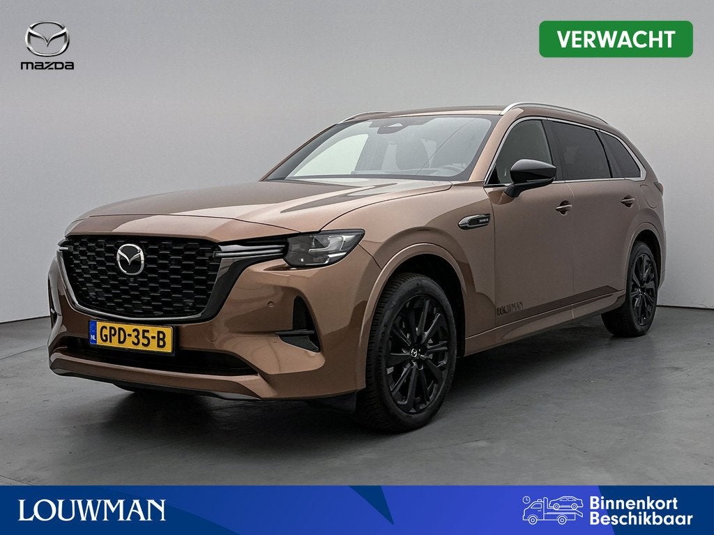 Mazda CX-80 2.5 e-SkyActiv PHEV Homura Plus 6p. | Trekhaak |, Auto's, Mazda, 12 maanden, Gebruikt, 4 cilinders, CX-80