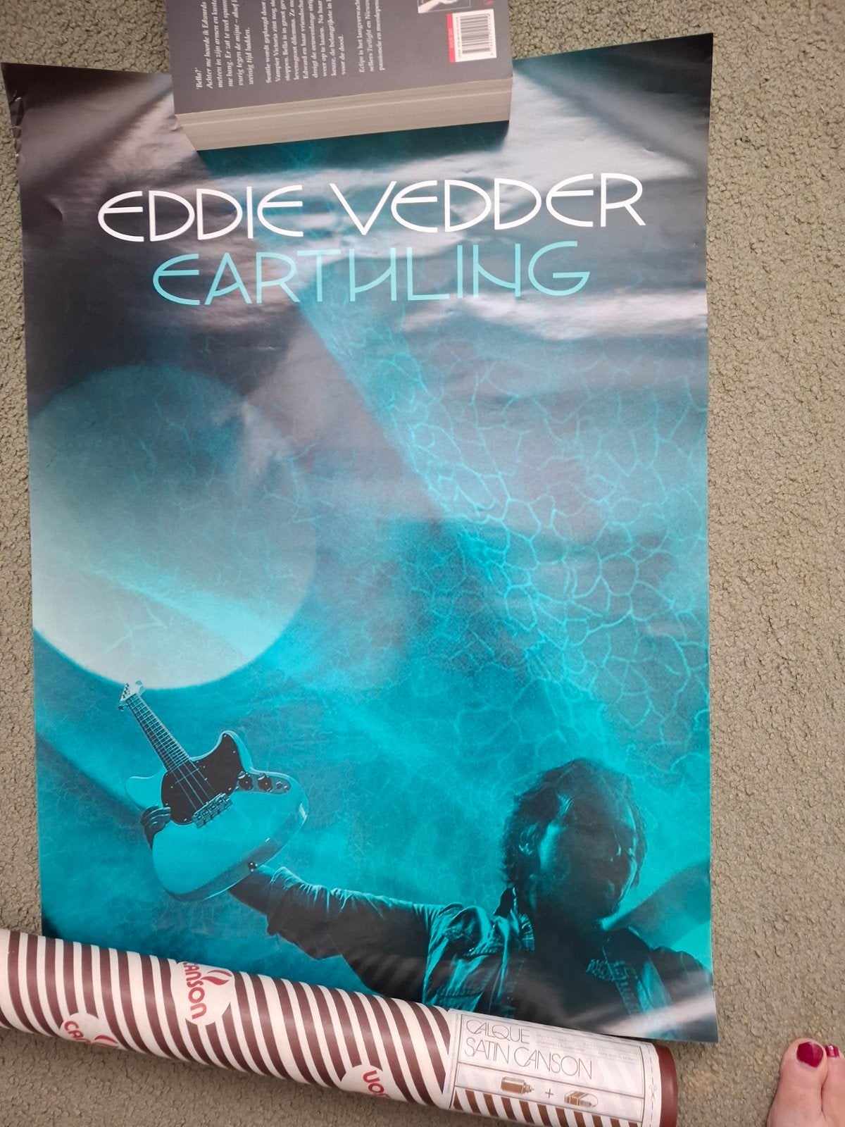 Eddie Vedder poster, Verzamelen, Ophalen of Verzenden, A1 t/m A3, Film en Tv