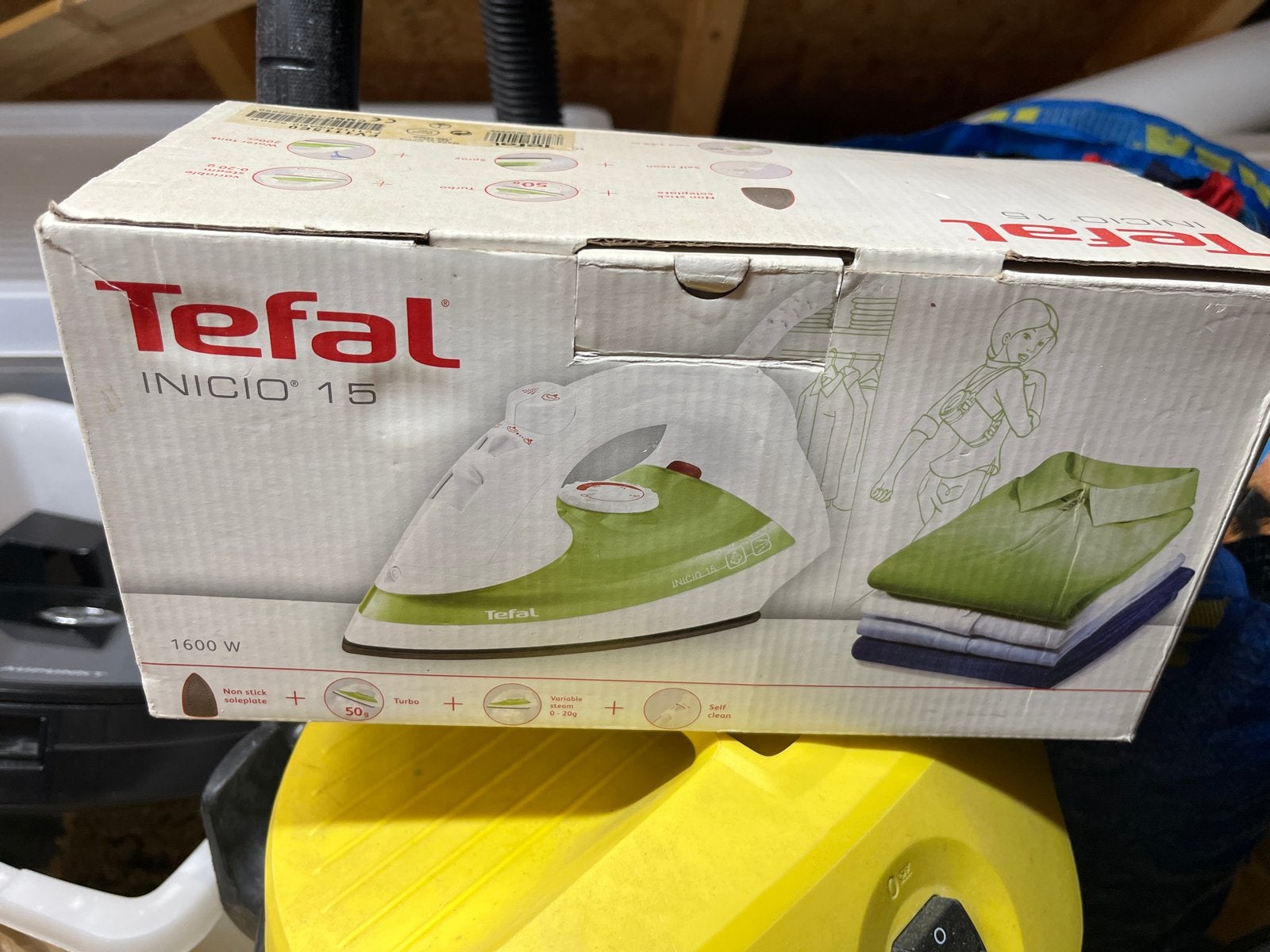 Tefal Início 15 Strijkijzer 1600W, Witgoed en Apparatuur, Strijkijzers en Strijkplanken, Nieuw, Strijkijzer met snoer, Ophalen of Verzenden