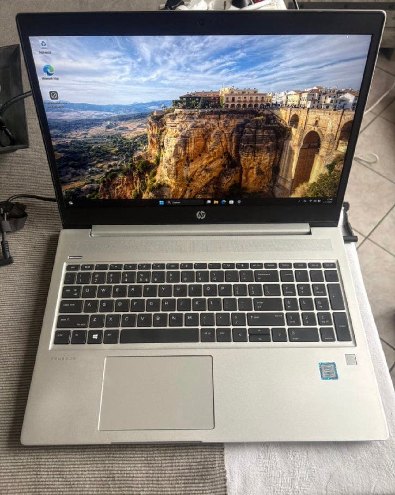 Hp probook 450 g6 I5-8265u 8gb ram 256gb ssd Windows 11, Computers en Software, Windows Laptops, Intel Core i5-8265U, Qwerty, 8 GB