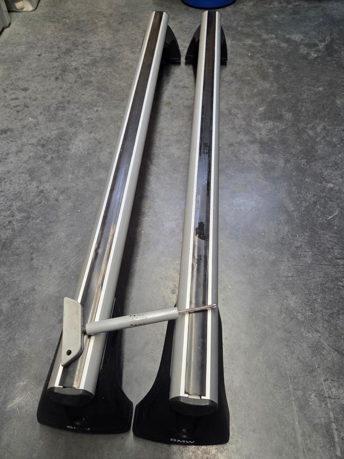 Originele BMW dakdragers voor E91/E92, Auto diversen, Dakdragers, Ophalen, Gebruikt