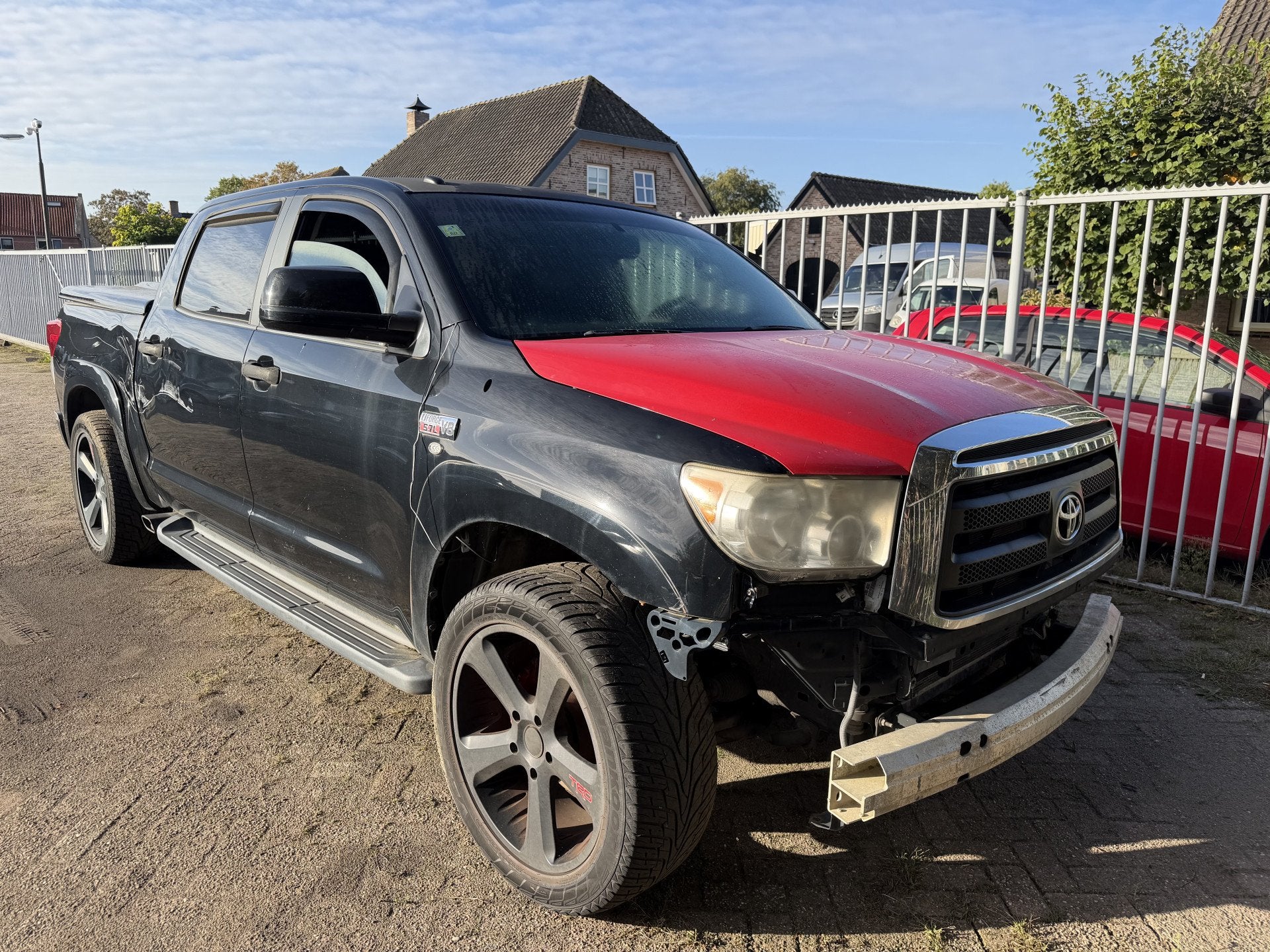 Toyota Tundra 5.7 V8 Double Cab LPG (bj 2010), Auto's, Automaat, Euro 5, Achterwielaandrijving, Gebruikt