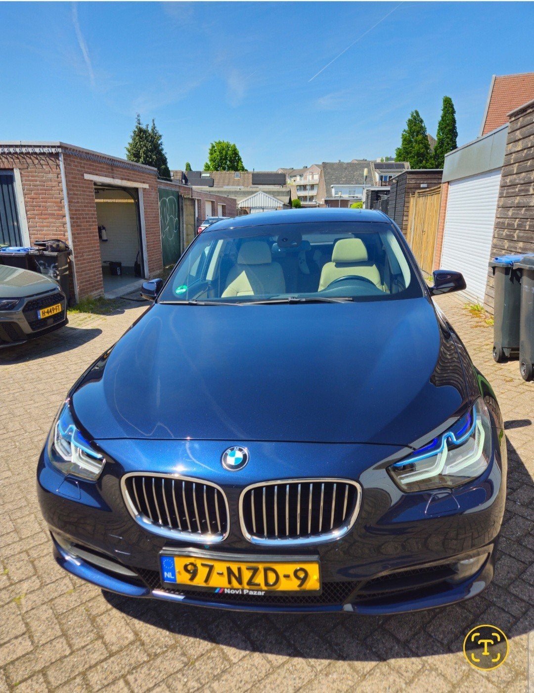 BMW 5-Serie GT 3.0 535I AUT 2010 Blauw, Auto's, Automaat, Achterwielaandrijving, Blauw, 11 km/l