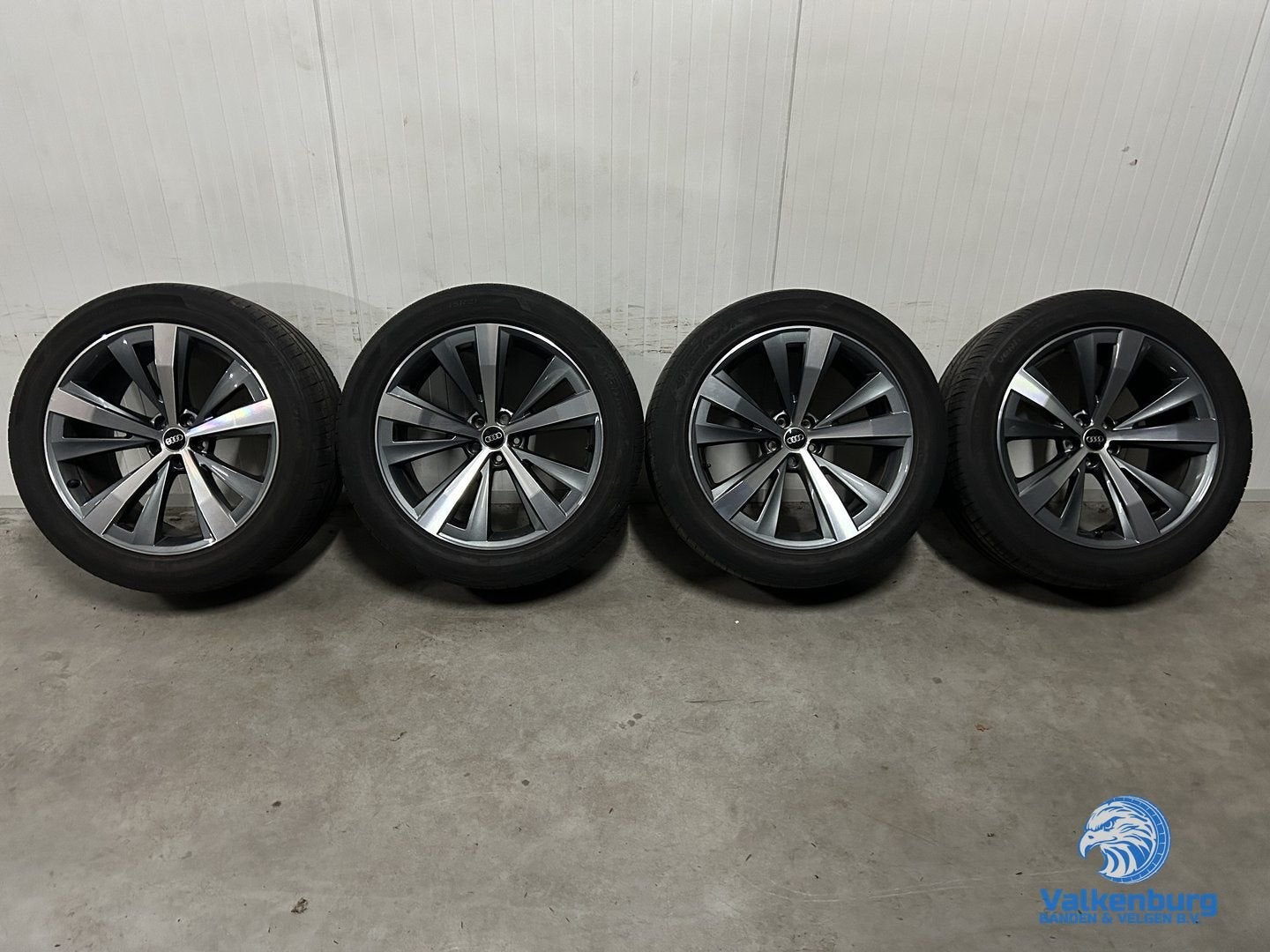 Originele Audi Q8 SQ8 4M8 21 inch antraciete velgen 5x112 zo, Gebruikt, -, 285 mm, -