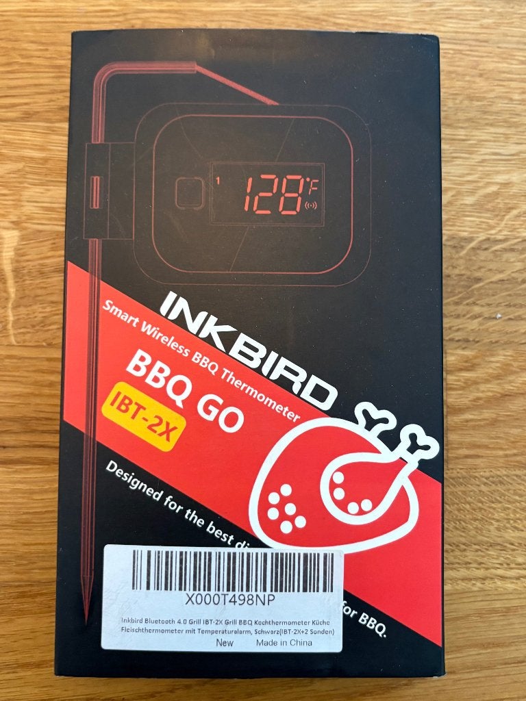 Inkbird IBT-2X WiFi Barbecue thermometer, Ophalen of Verzenden, Gebruikt, Inkbird