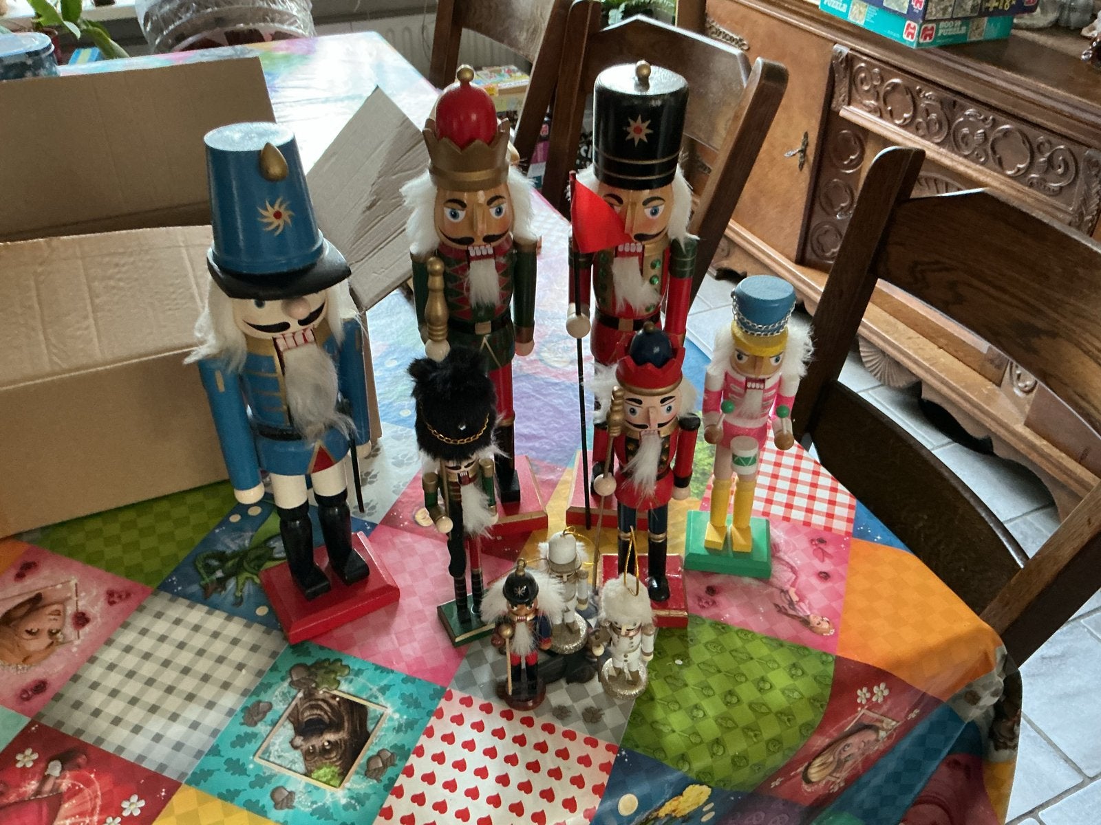 Notenkrakers Kerstdecoratie - Diverse Maten en Kleuren, Verzamelen, Ophalen of Verzenden, Zo goed als nieuw