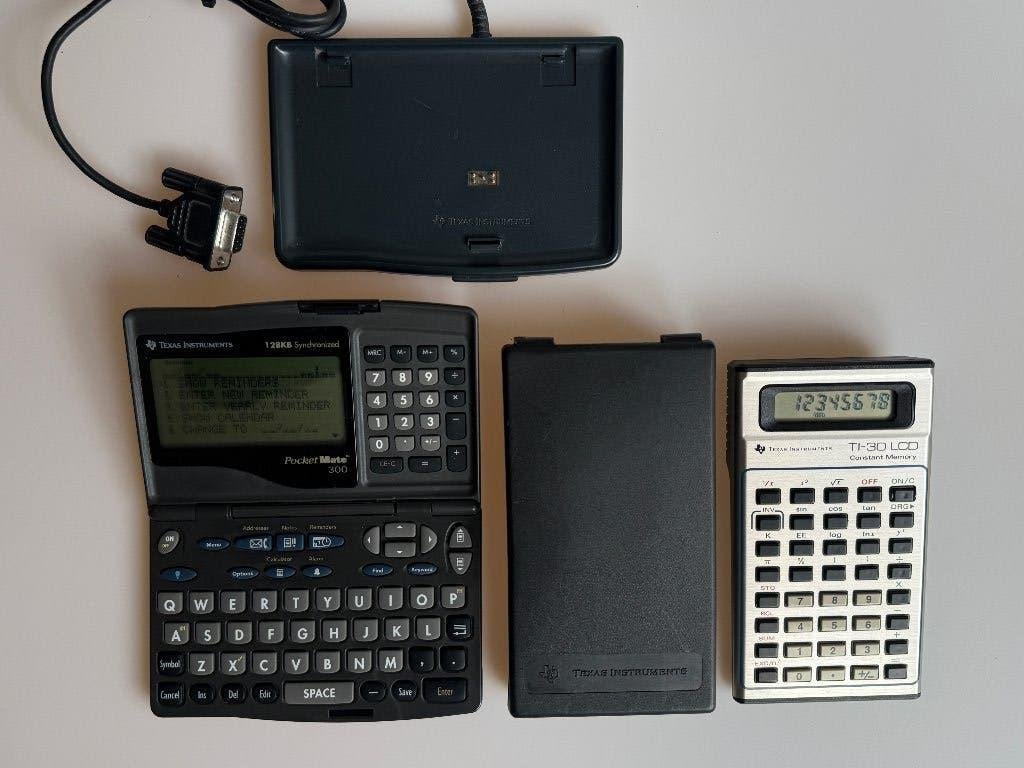 2 TEXAS INSTRUMENTS rekenmachines - Werkend!, Ophalen of Verzenden, Gebruikt