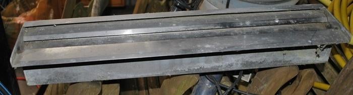 te koop 60 CM   RVS   waterval, Ophalen, Gebruikt, Vijverfilter