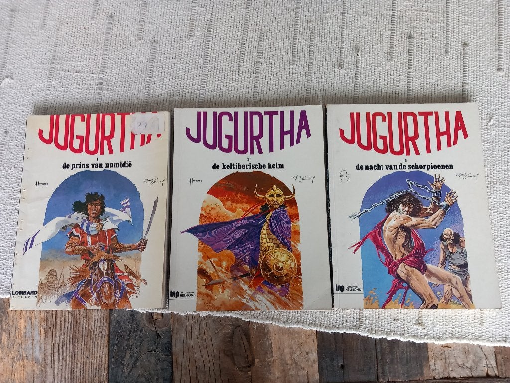 Jugurtha 15 albums, Meerdere stripboeken, Ophalen of Verzenden, Gelezen