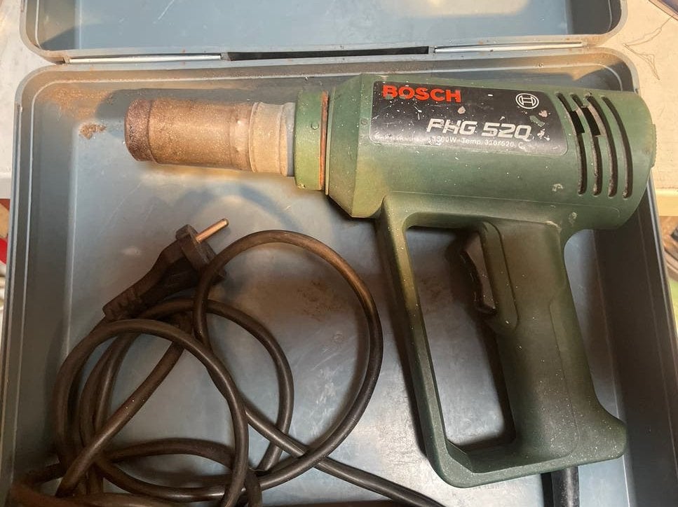Bosch PHG 520 heteluchtpistool 1500W, Ophalen, Gebruikt