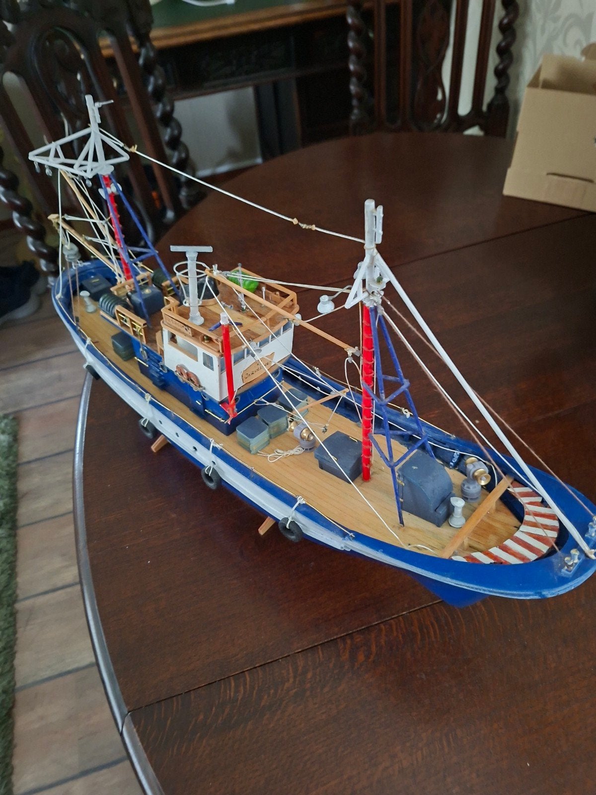 oude visserskotter, Ophalen of Verzenden, Gebruikt