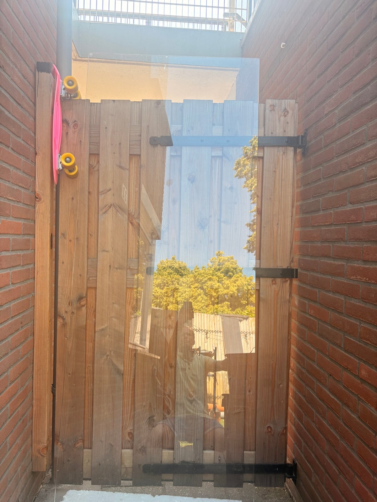 6x Veiligheidsglasplaten 2000x785 x6 mm, Ophalen, Gebruikt, 80 tot 120 cm, 160 cm of meer