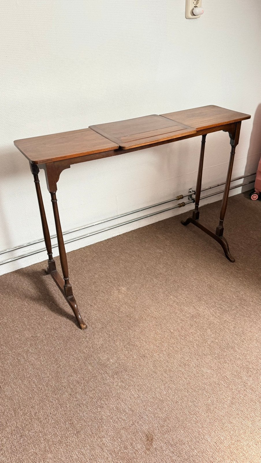 Iets apparts Muziektafeltje, antiek tafeltje sidetable, Huis en Inrichting, Tafels | Sidetables, Ophalen, 50 tot 100 cm, Klassiek