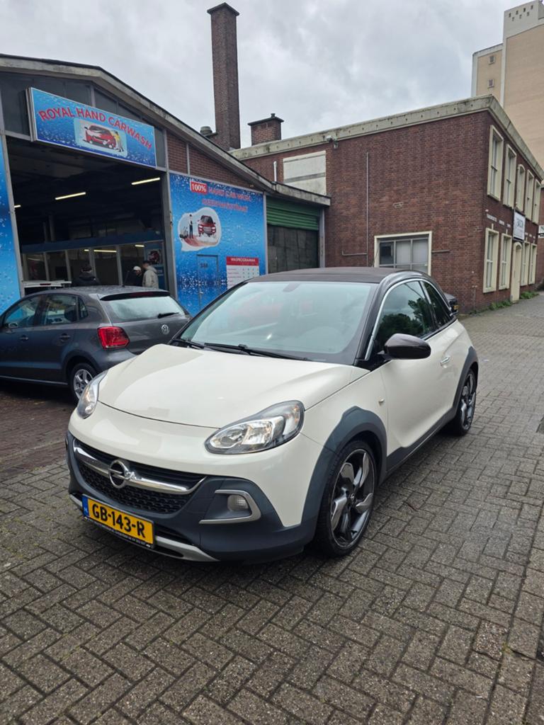 Opel ADAM Rocks Wit 1.0 Turbo apple CarPlay/AndroidAuto, Auto's, Opel, Voorwielaandrijving, ADAM, 40 €/maand, 1041 kg