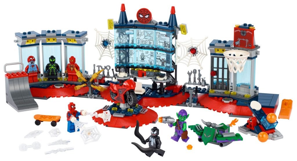 LEGO Spider Man Aanval op de Spider Schuilplaats 76175, Niet ingevuld, Niet ingevuld, Niet ingevuld