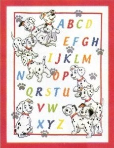 Borduurpakket ABC Dalmatiers 70998, Geen, Geen, Nieuw, Ophalen of Verzenden