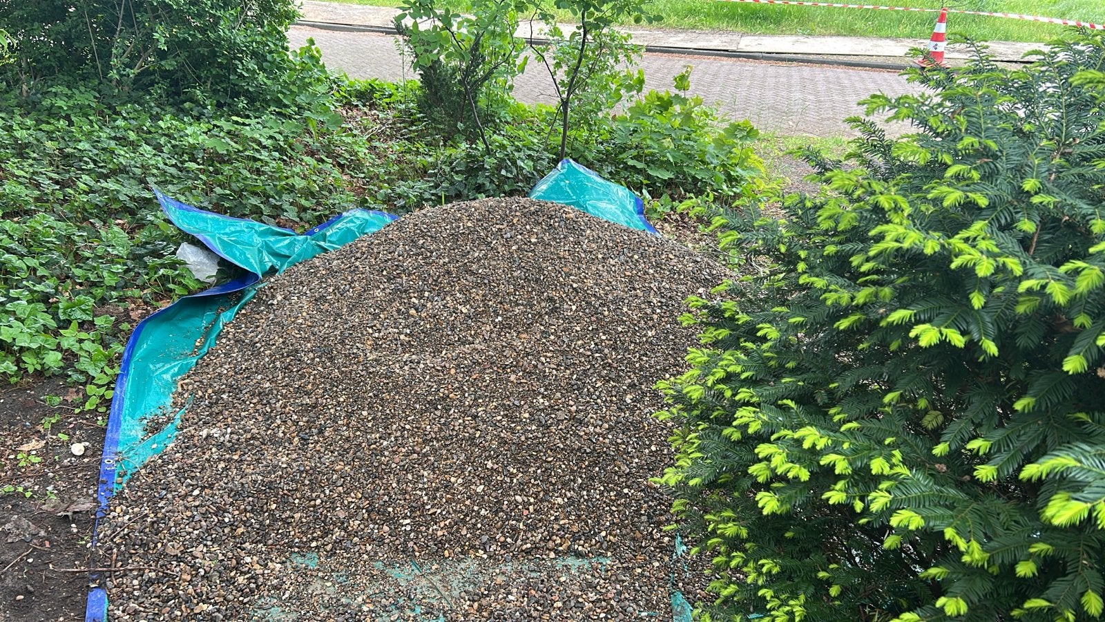 siergrind/split voor tuin of oprit, Ophalen, Gebruikt, Multi, Grind