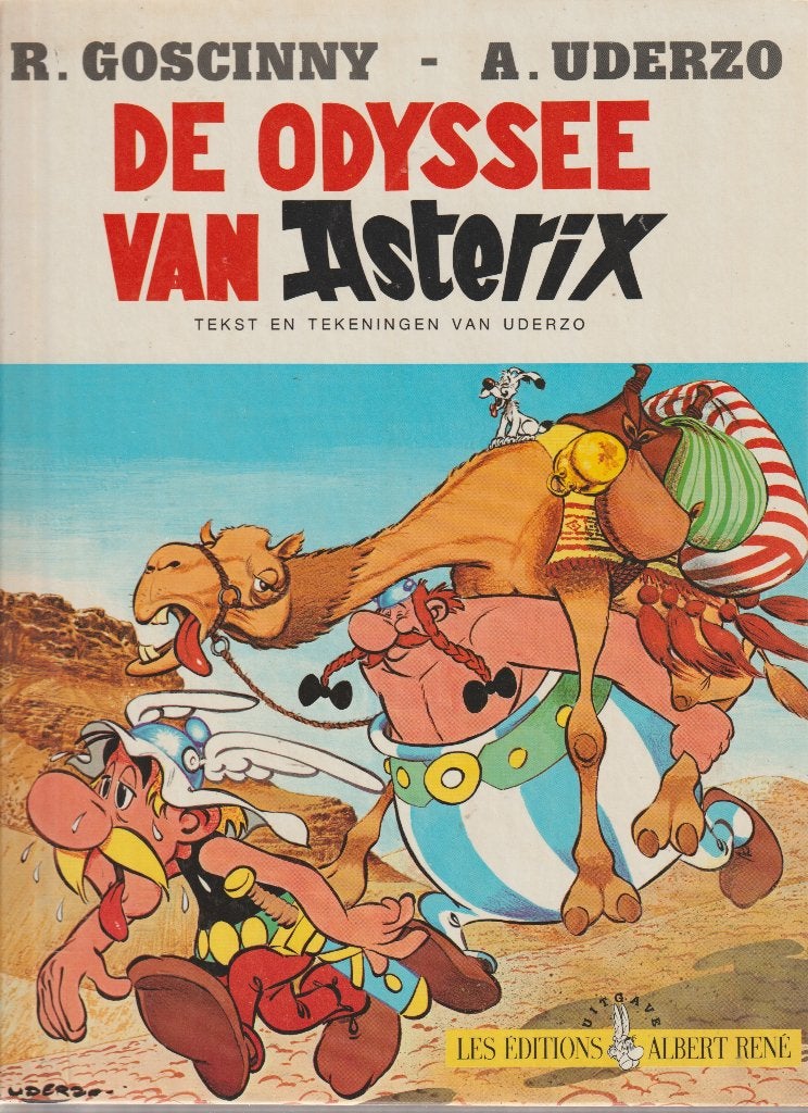 Asterix De Odyssee van Asterix hardcover, Eén stripboek, Ophalen of Verzenden, Gelezen