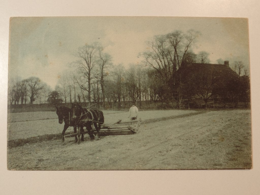 boerenleven Friesland boerderij, Ophalen of Verzenden, 1940 tot 1960, Gelopen, Friesland