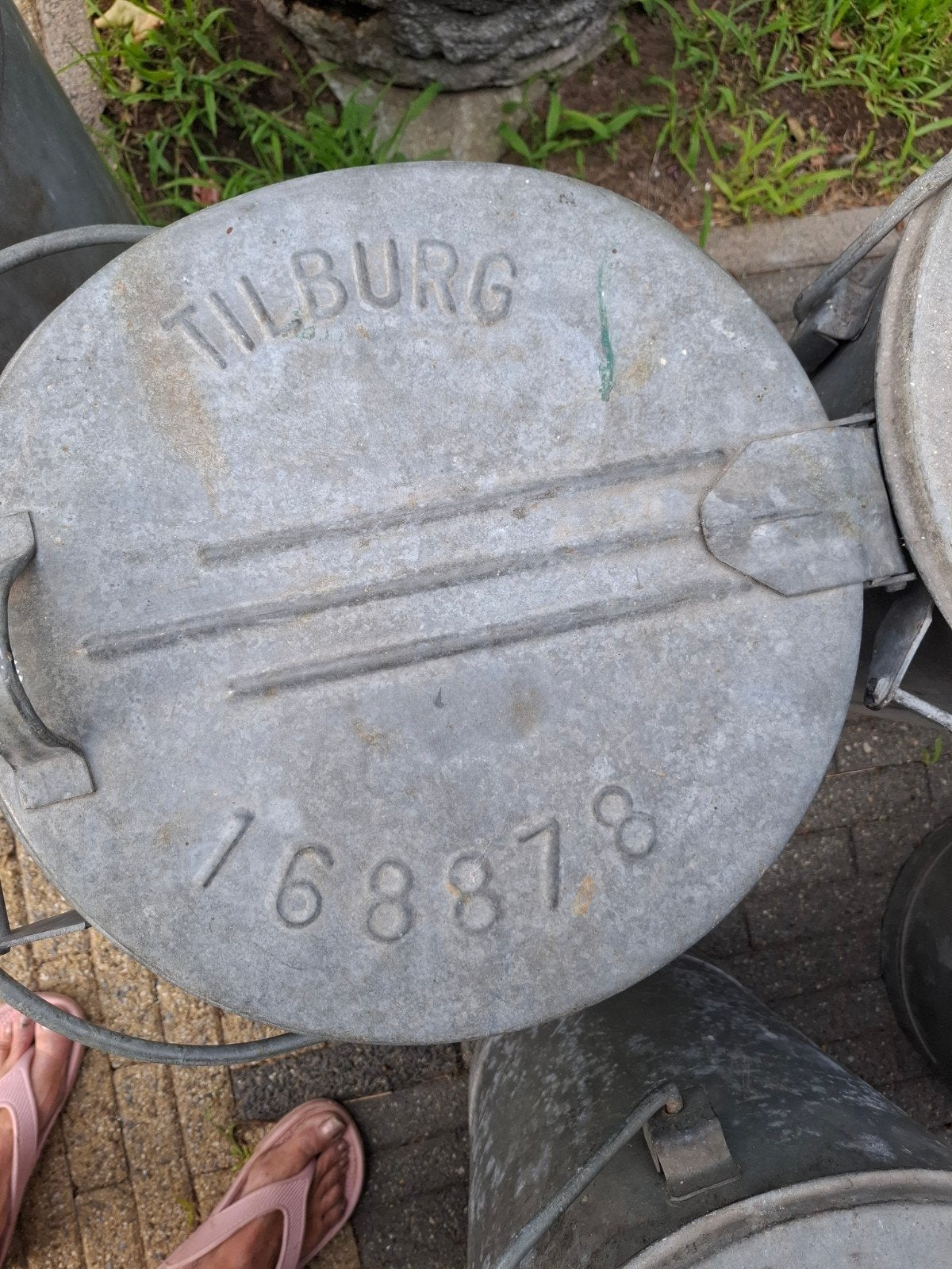 6 vintage vuilnisbakken, Ophalen of Verzenden