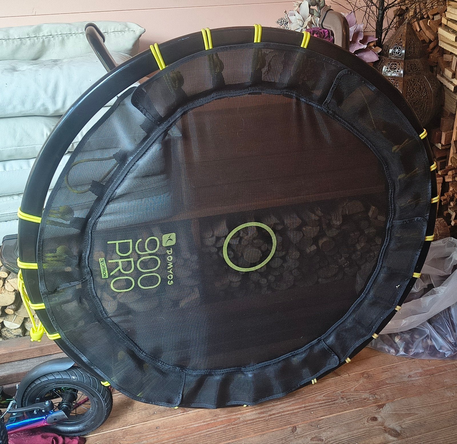 Kleine trampoline / rebounder Domyos 900 Pro, Ophalen, Zo goed als nieuw